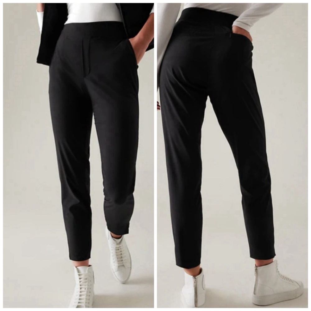 Athleta Womens Brooklyn Mid-Rise Ankle Pant Pull-On Stretch